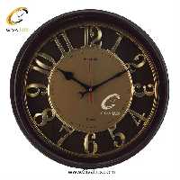 ساعت دیواری اورجینال ولدر PVC قهوه ای| کد رفرنس 518