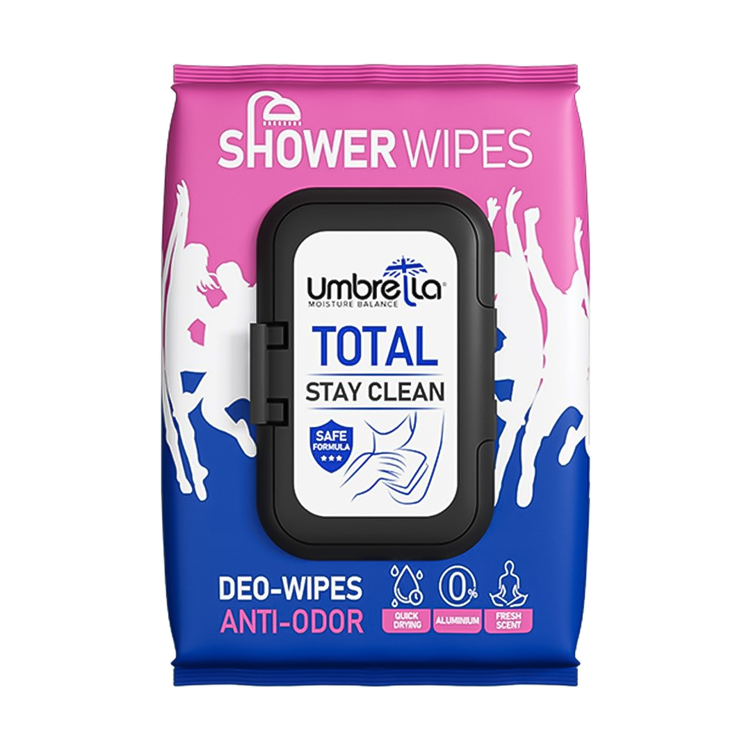 دستمال مرطوب خوشبو کننده بدن توتال آمبرلا 50 عدد