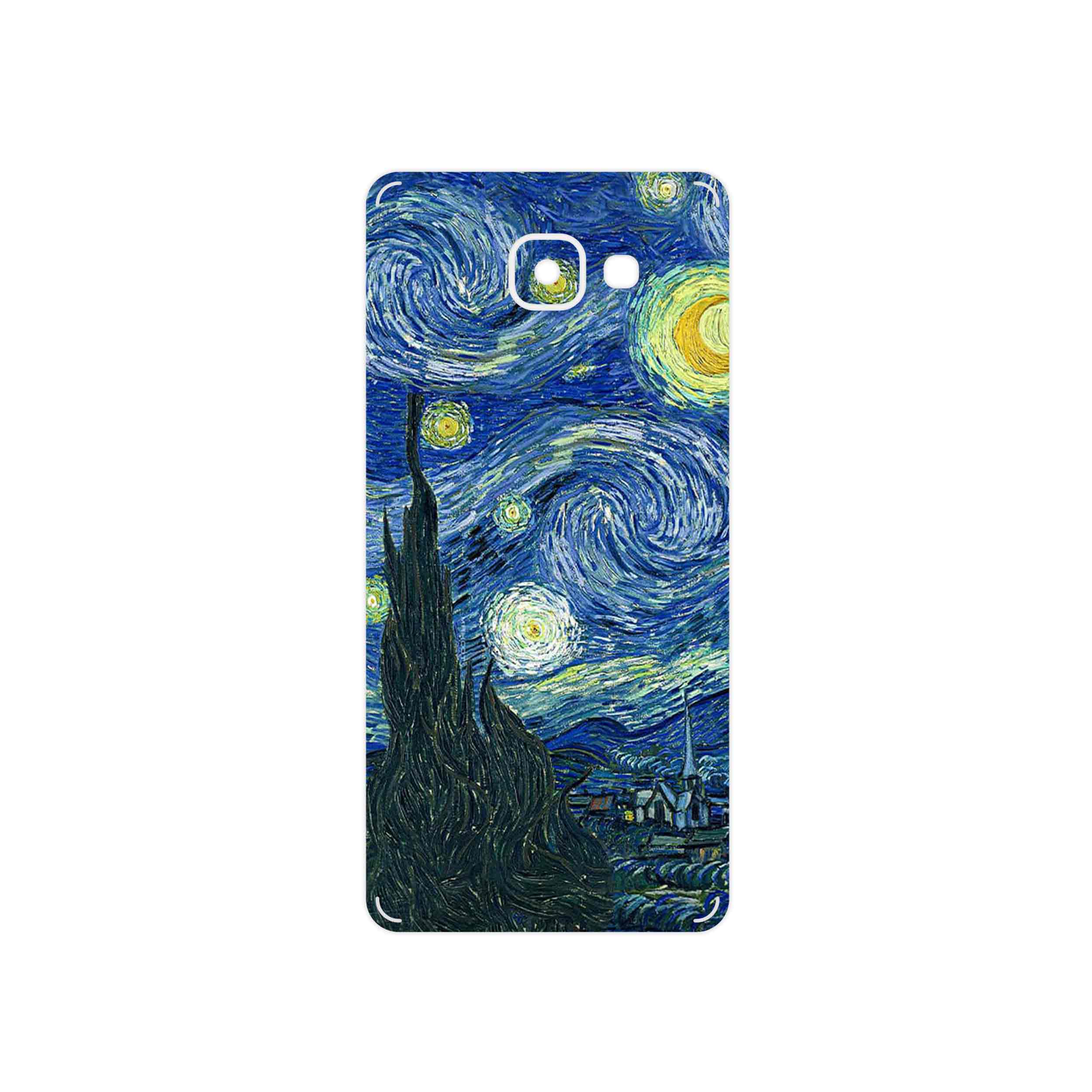 برچسب پوششی ماهوت مدل The Starry Night of van Gogh مناسب برای گوشی موبایل سامسونگ Galaxy A7 2016