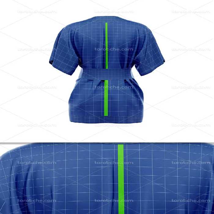 موکاپ لباس کیمونو با کیفیت | گرافیک با طعم تربچه