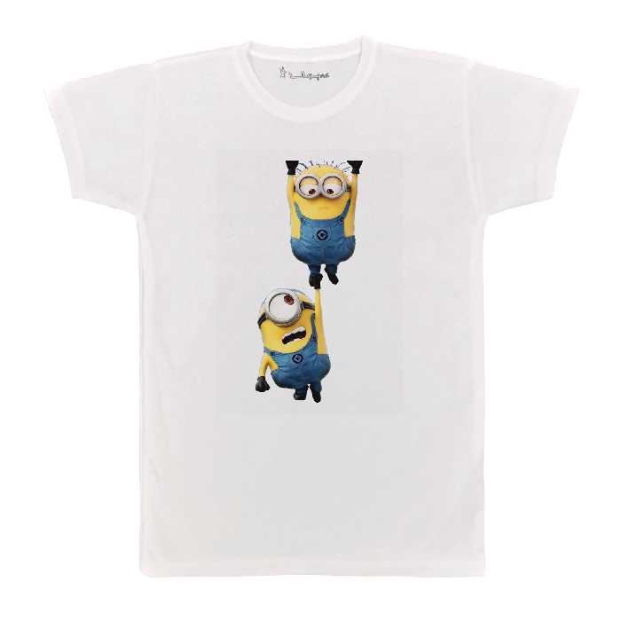 تی شرت بچگانه  پرمانه طرح مینیون کد pmt.450