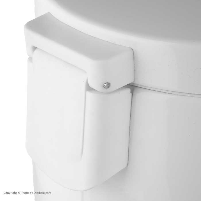 سطل زباله پدالی بهاز کالا کد 16626108 گنجایش 14 لیتر	