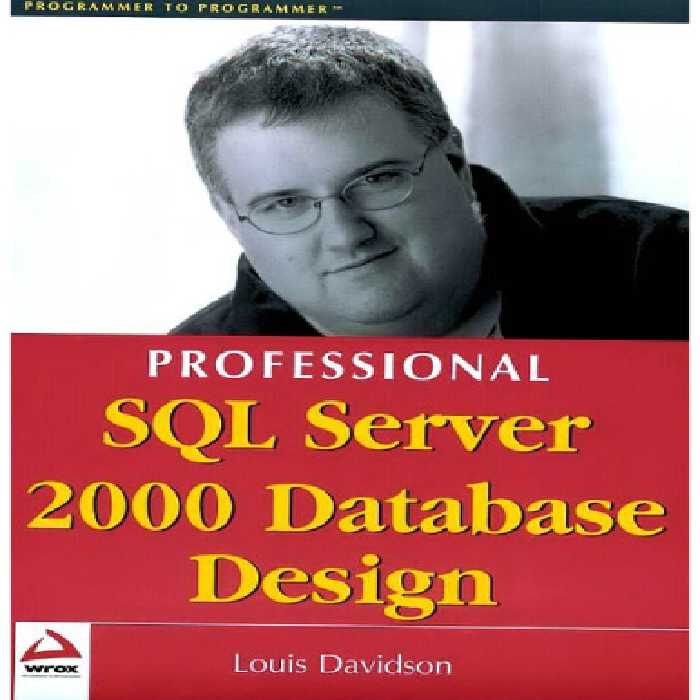 خرید و دانلود نسخه کامل کتاب Professional SQL server 2000 database design