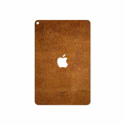 برچسب پوششی ماهوت مدل Brown-Chamois-Leather مناسب برای تبلت اپل iPad mini (GEN 5) 2019 A2133