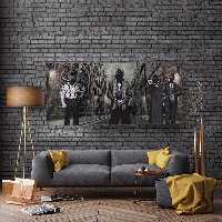 تابلو شاسی طرح اتاق مافیا TA-1027