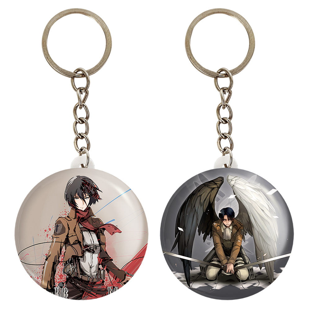 جاکلیدی خندالو مدل میکاسا اکرمن انیمه اتک آن تایتان کد 1854518556 مجموعه 2 عددی