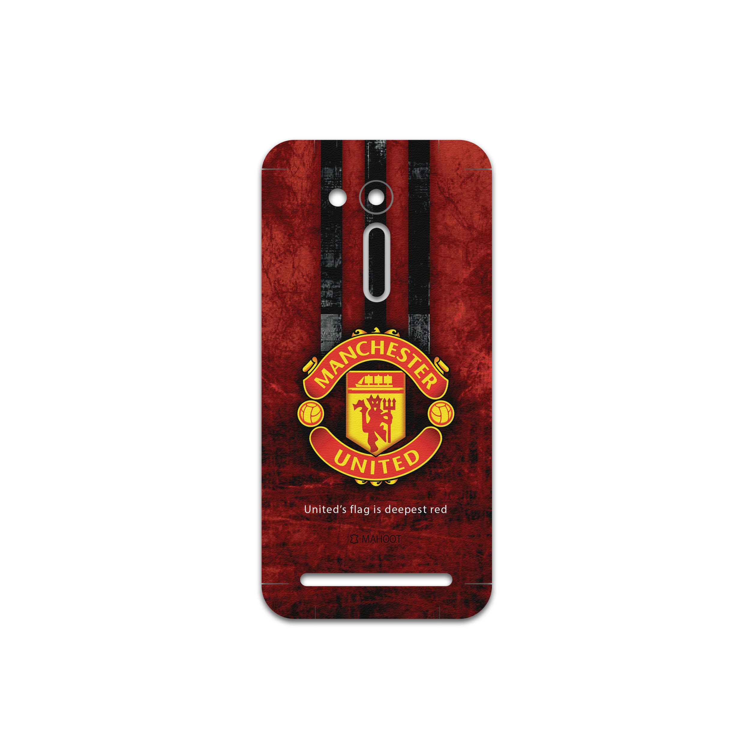 برچسب پوششی ماهوت مدل Manchester-United-FC مناسب برای گوشی موبایل ایسوس Zenfone Go