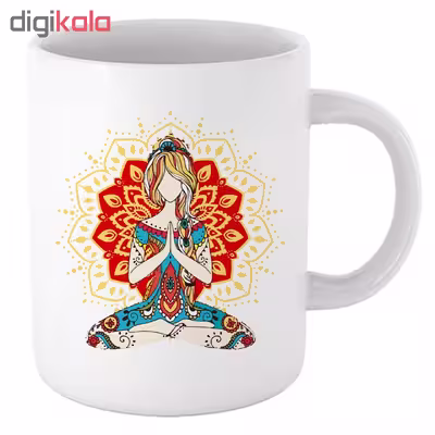 ماگ طرح یوگا کد 18531
