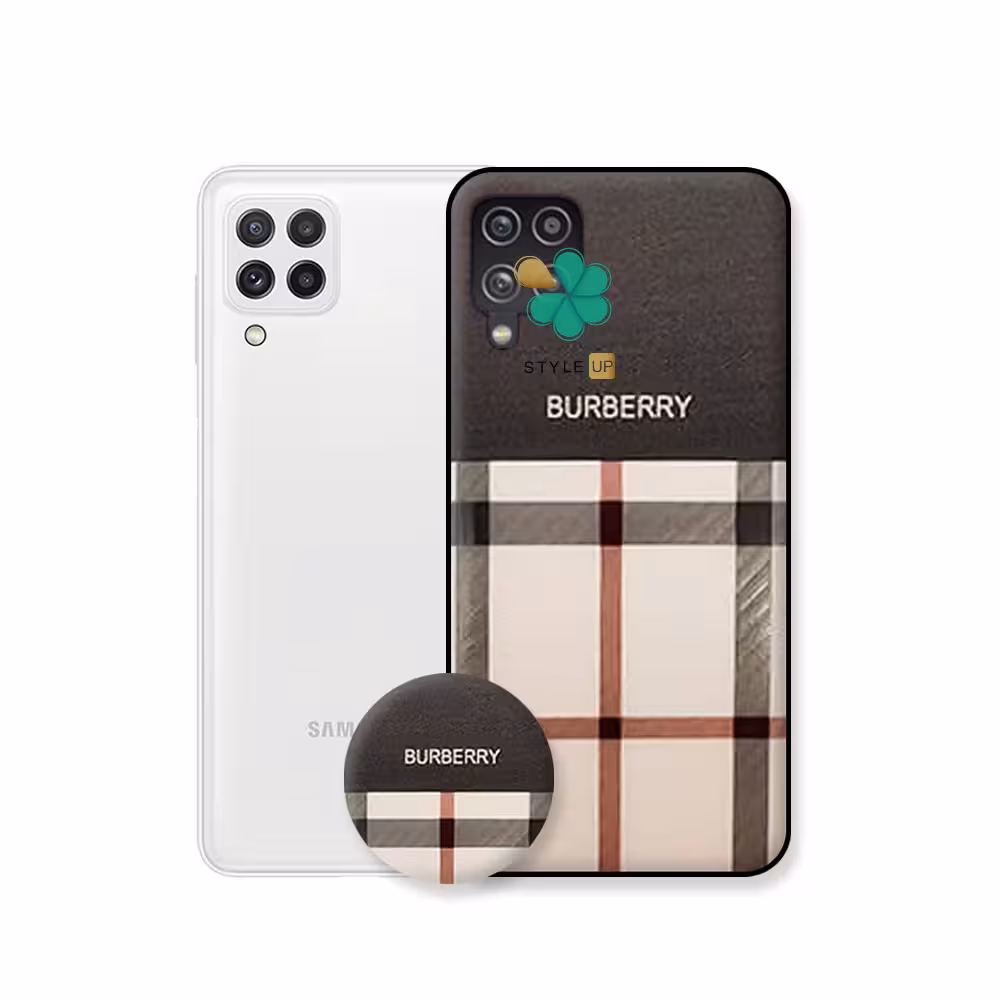 قاب گوشی سامسونگ Samsung A22 4G طرح Burberry
