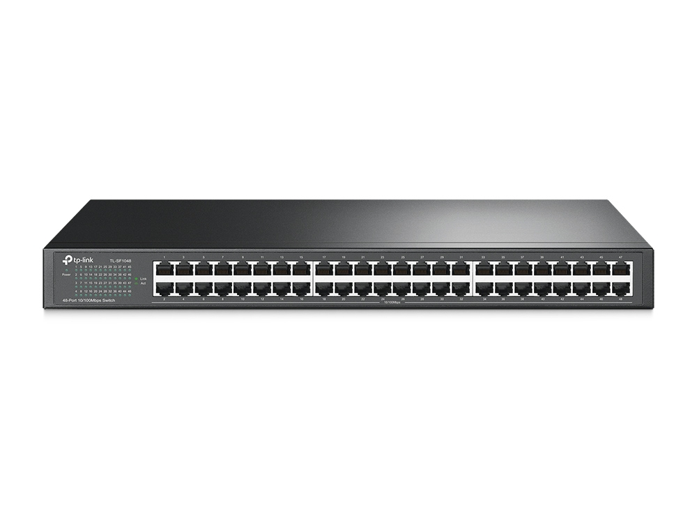 TPLINK TL-SF1048 48-Port 10/100Mbps Rackmount Switch - تکنو لینک 148