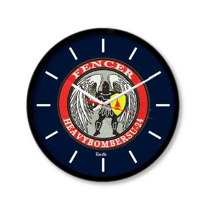 ساعت رومیزی راویتا مدل  نیرو هوایی  3337 در رنگ های مشکی و سفید