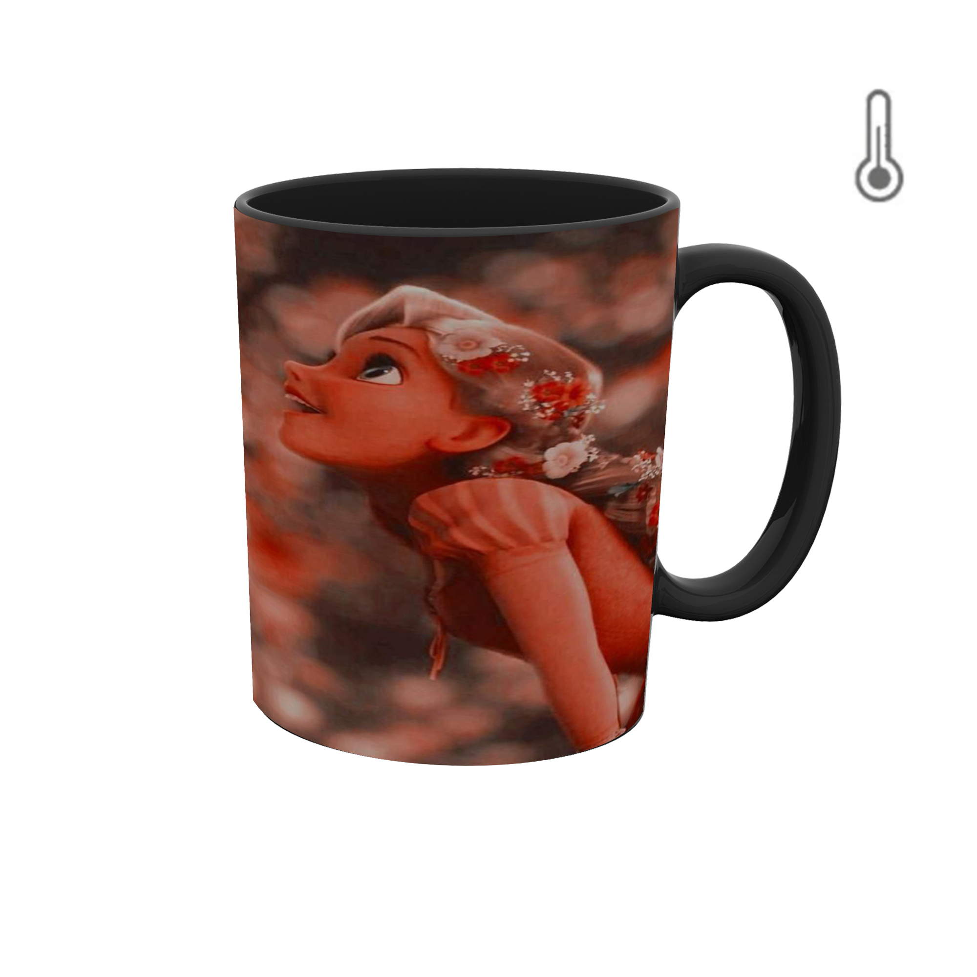 ماگ حرارتی طرح انیمیشن گیسو کمند 