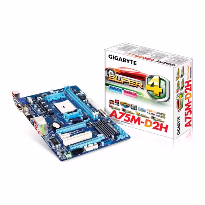 مادربرد گیگابایت GA A75M D2H (rev. 1.0)