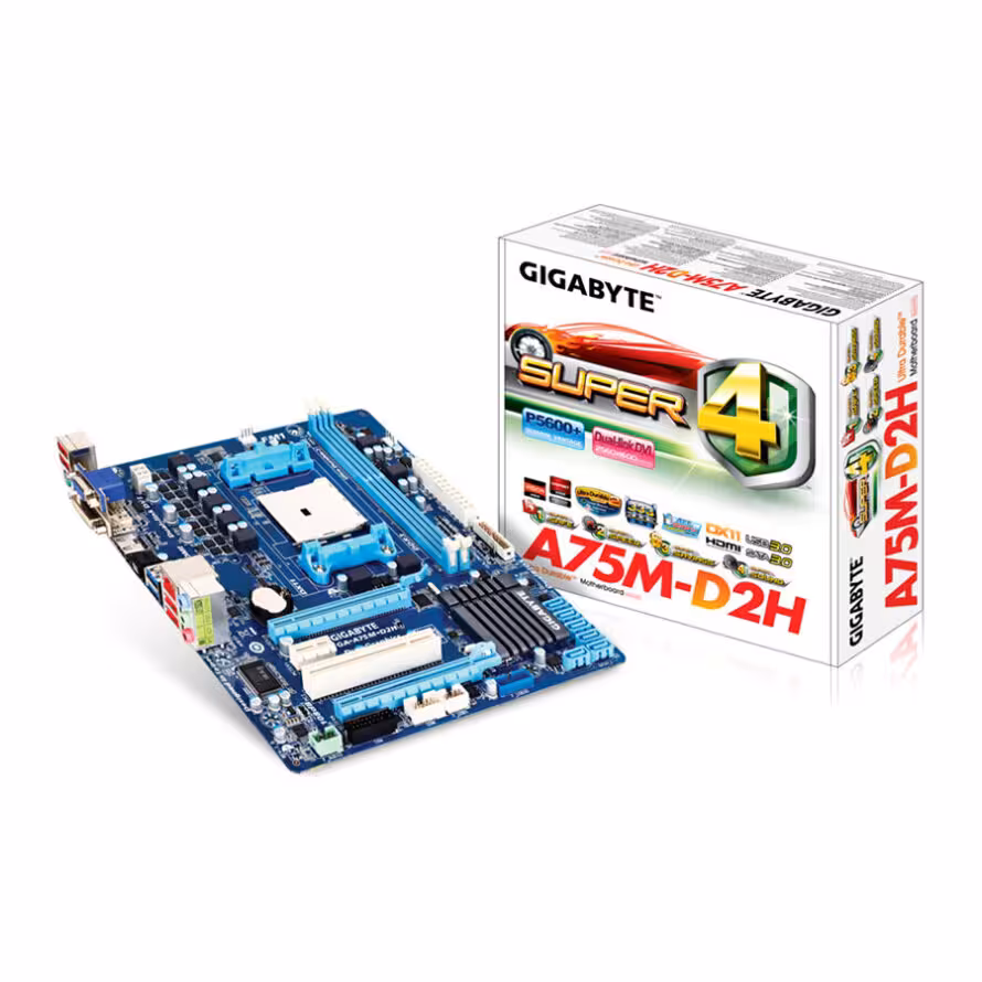 مادربرد گیگابایت GA A75M D2H (rev. 1.0)