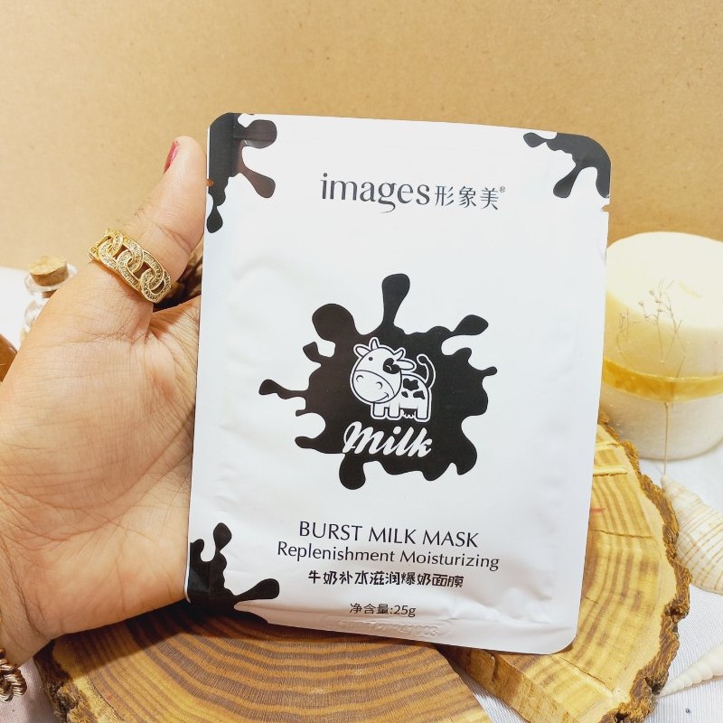 ماسک ورقه ای شیر گاو ایمجز ارسال ازمشهد