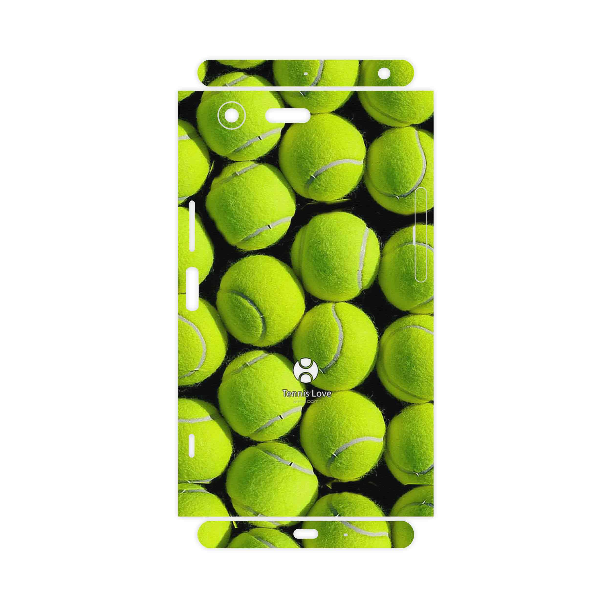 برچسب پوششی ماهوت مدل Tennis-FullSkin مناسب برای گوشی موبایل سونی Xperia XZ Premium