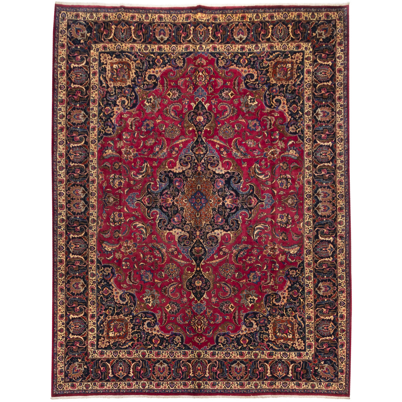 فرش دستباف قدیمی دوازده متری سی پرشیا کد 187341