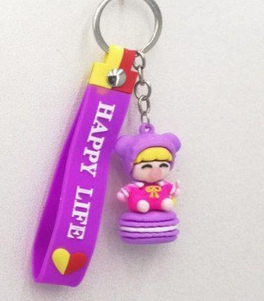 آویز سرکلیدی سلیکونی نوزاد نشسته (12 عددی)