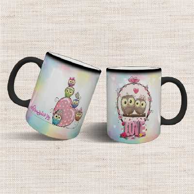 ماگ حرارتی مدل عاشقانه کد 11