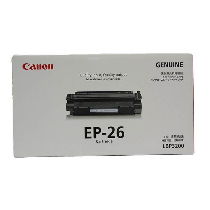 تونر کارتریج مشکی کانن مدل  EP-26 – طرح