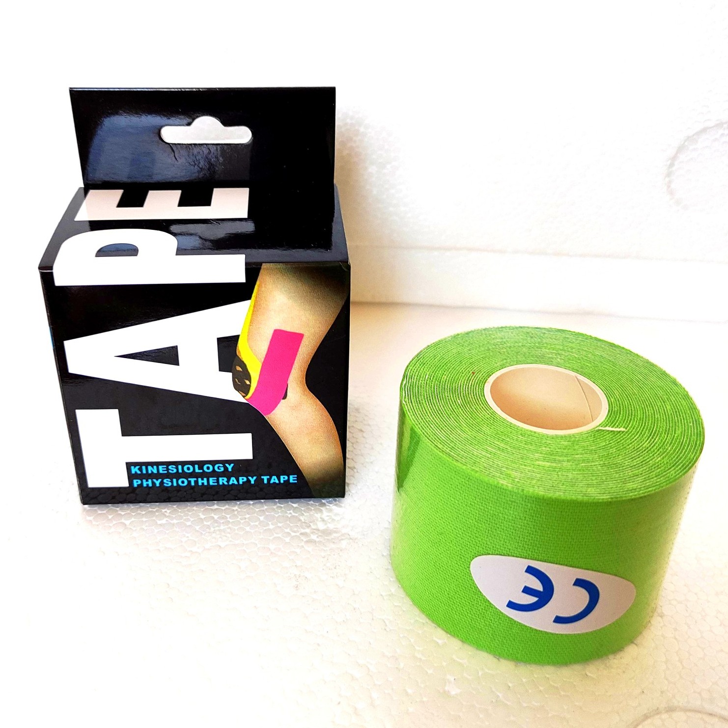 چسب عضله کنزیولوژی چسب  تیپ کنزیوتیپ رنگ سبز