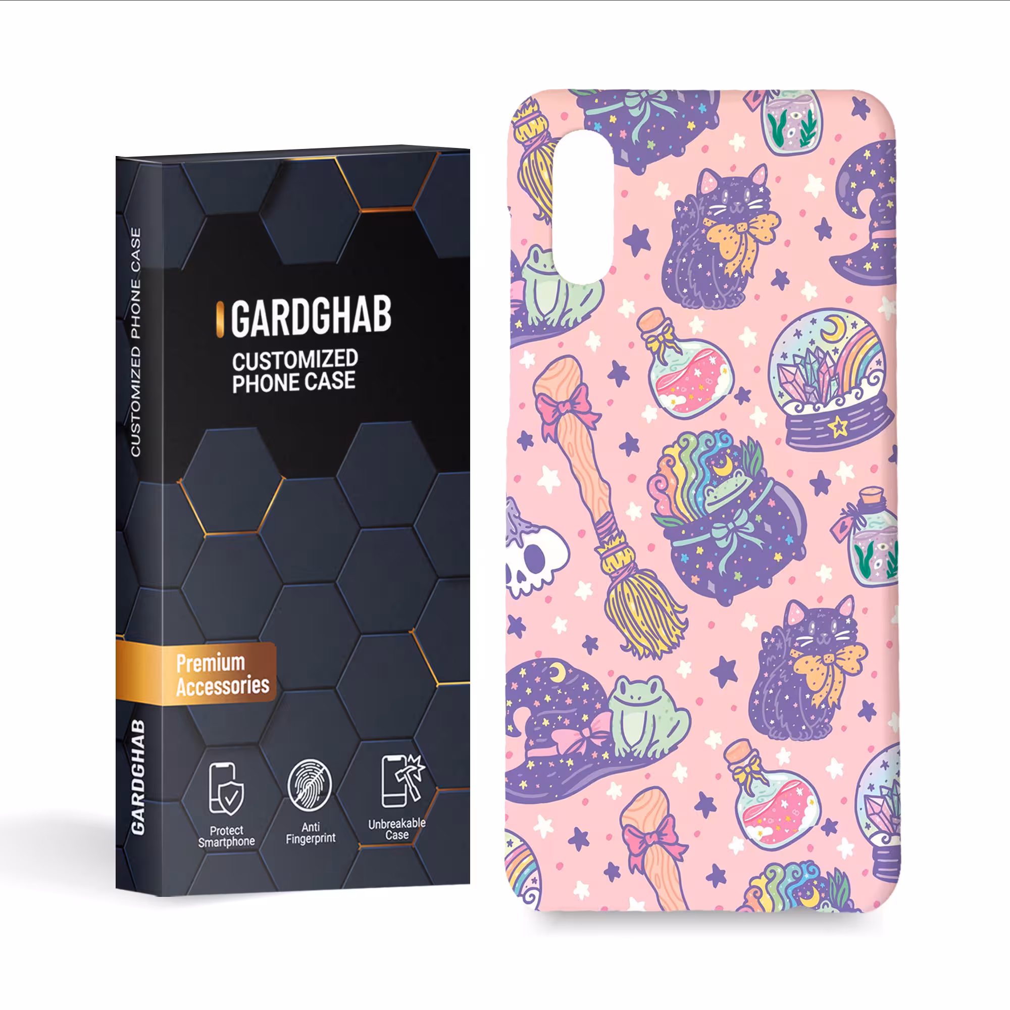 کاور گارد قاب مدل فانتزی مناسب برای گوشی موبایل سامسونگ galaxy a02