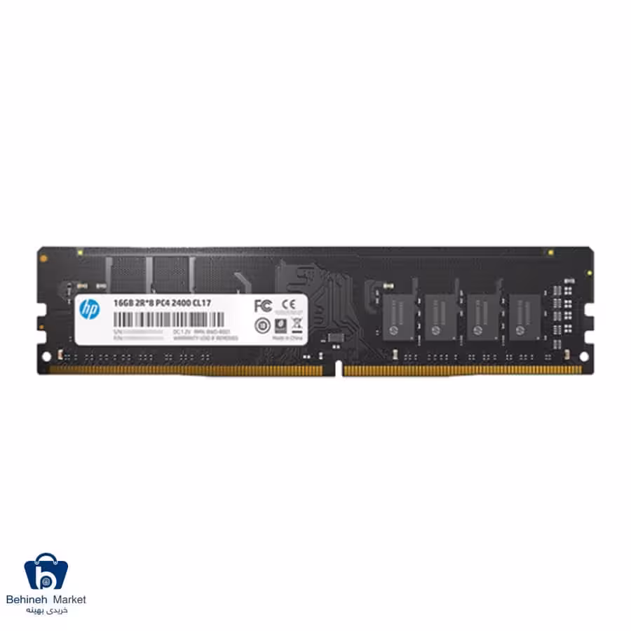 رم دسکتاپ اچ پی مدل V2 16GB DDR4-2400MHz-cl17-Single Channel