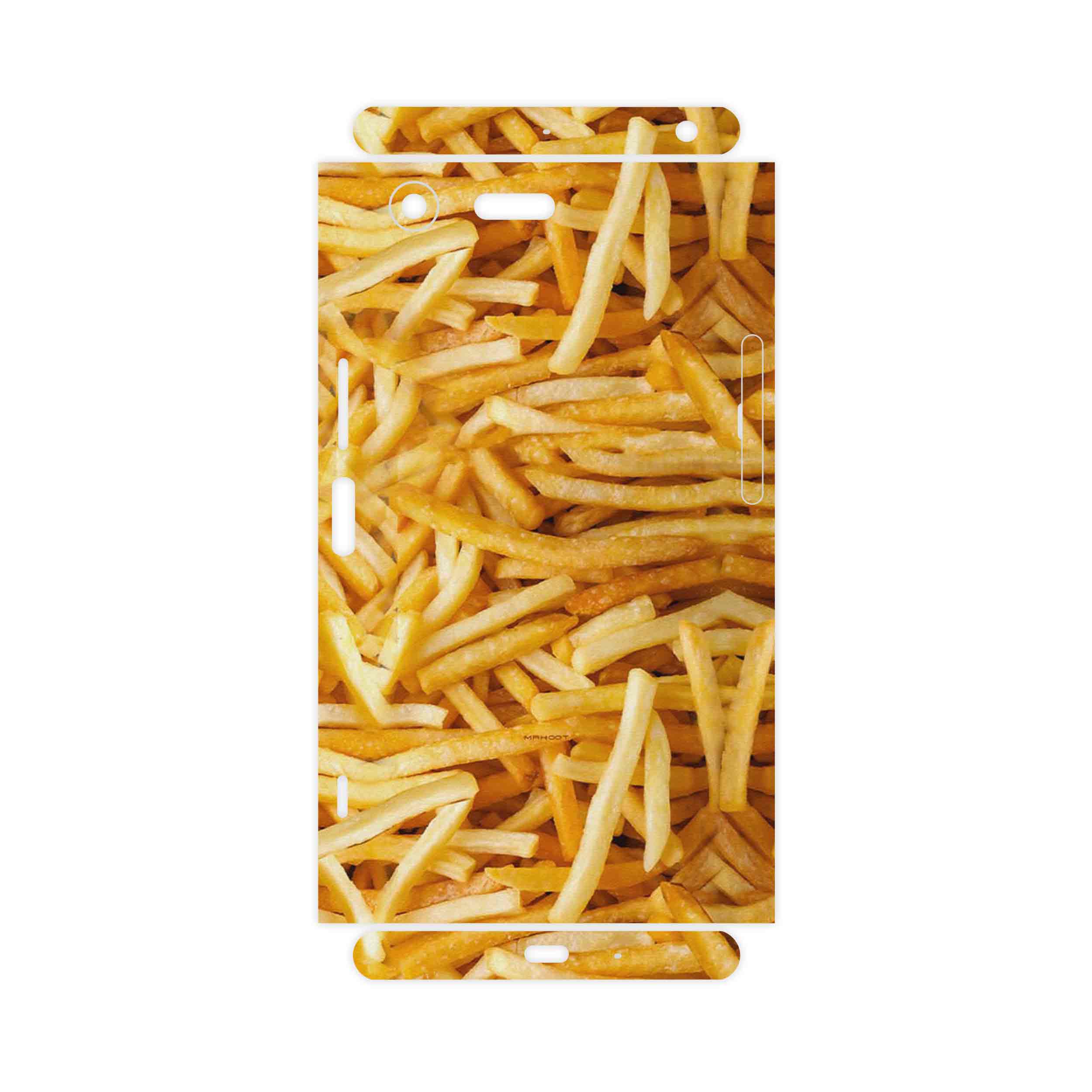 برچسب پوششی ماهوت مدل French fries-FullSkin مناسب برای گوشی موبایل سونی Xperia XZ Premium