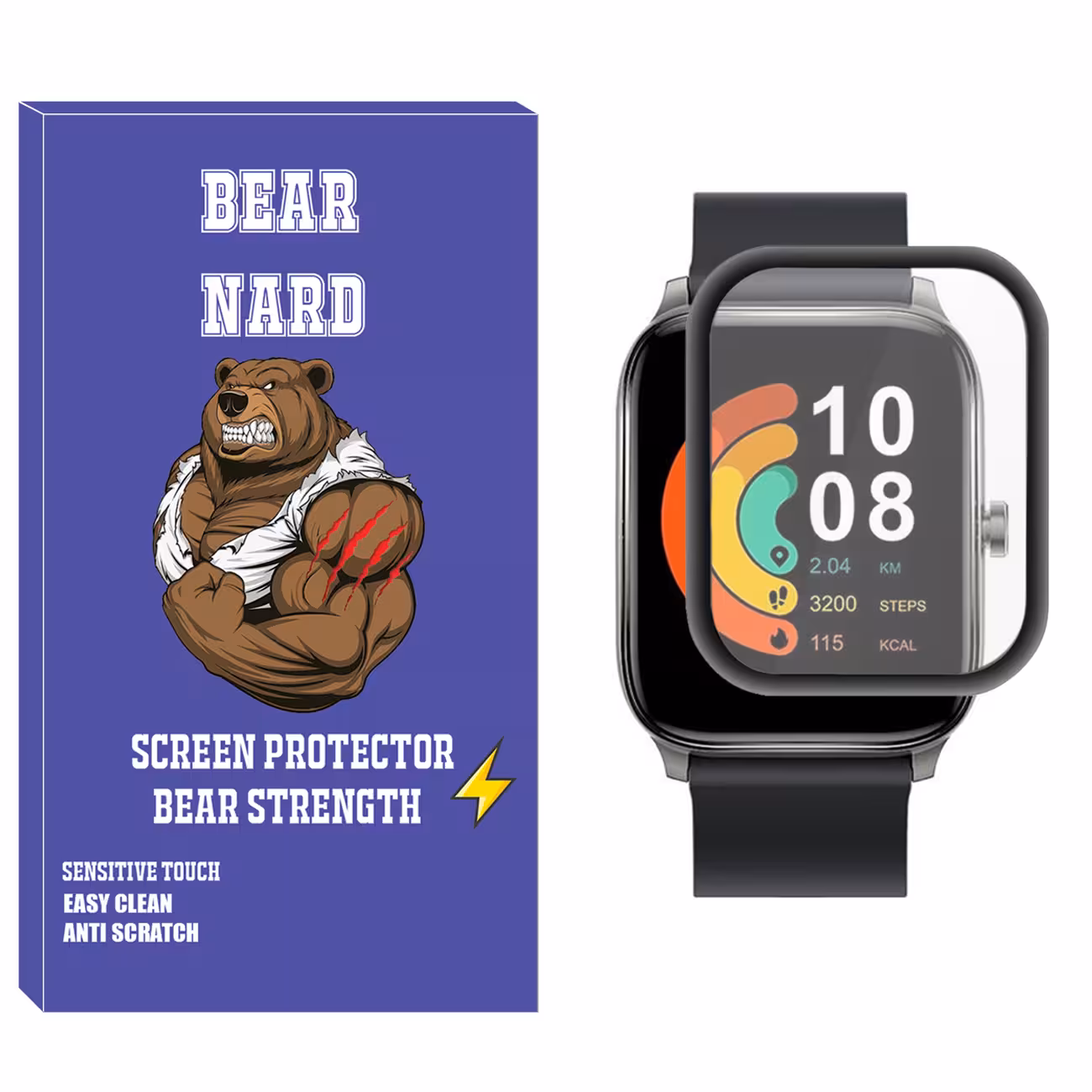 محافظ صفحه نمایش نانو برنارد مدل NBR مناسب برای ساعت هوشمند شیائومی Redmi Watch 2 Lite