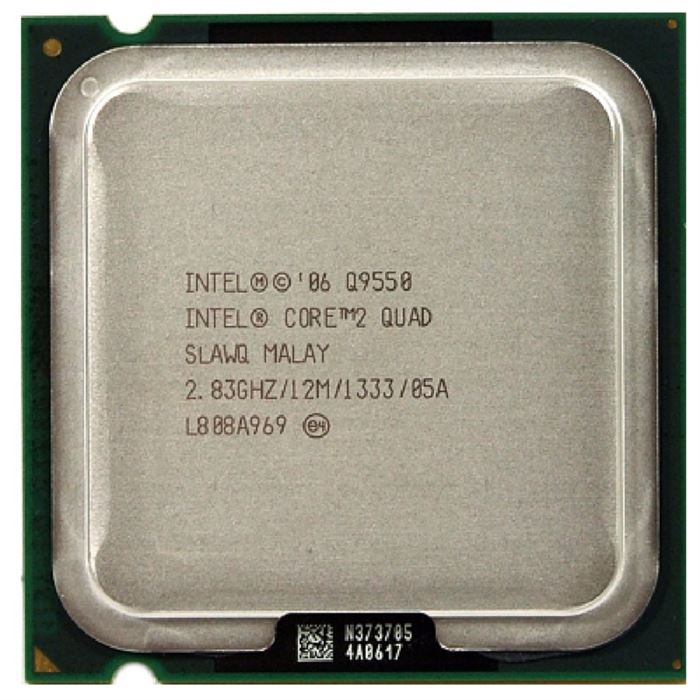 سی پی یو اینتل بدون باکس Core2 Quad Q9550 CPU