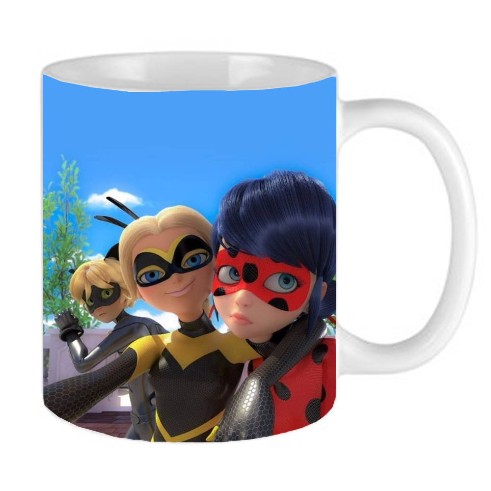 ماگ طرح دختر کفشدوزکی مدل LADY BUG 001