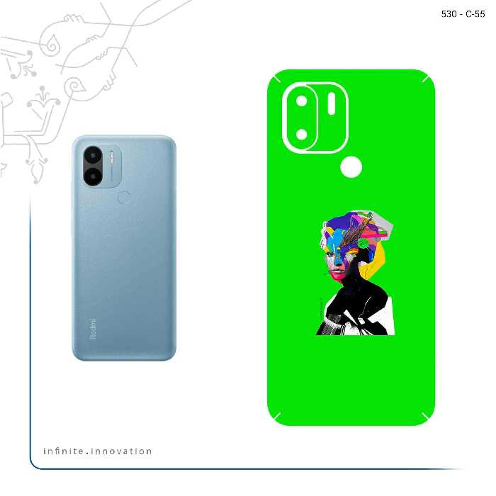 برچسب پوششی ماهوت مدل Collage of Women Portrait 3 مناسب برای گوشی موبایل شیائومی Redmi A1 Plus