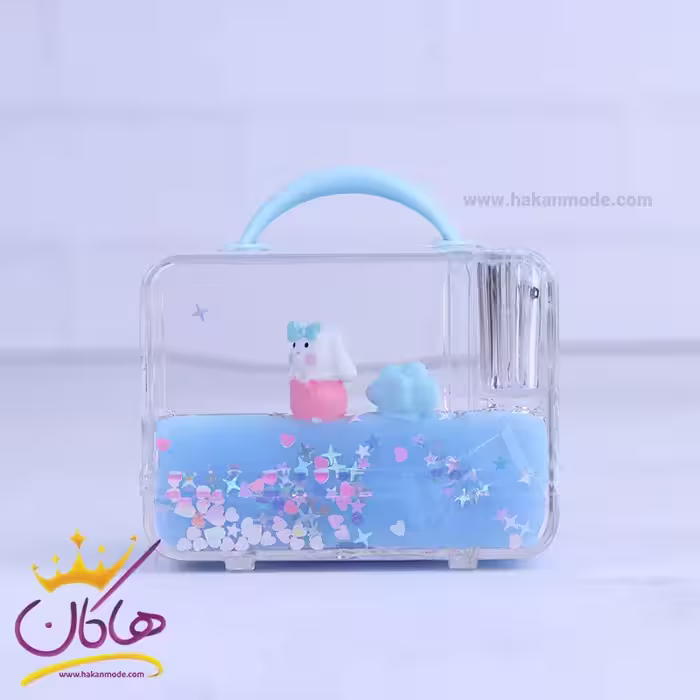 جاخودکاری رومیزی طرح کیف معلق آبی | 727/6