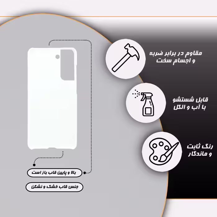 کاور گارد قاب مدل دخترانه مناسب برای گوشی موبایل سامسونگ galaxy s21 fe