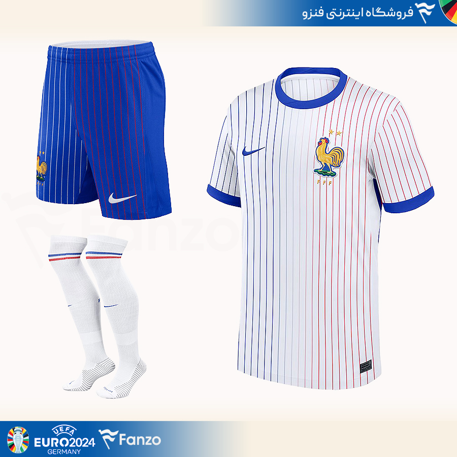 کیت دوم فرانسه یورو 2024