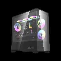 کیس کامپیوتر دارک فلش مدل DK415P M-ATX BLACK