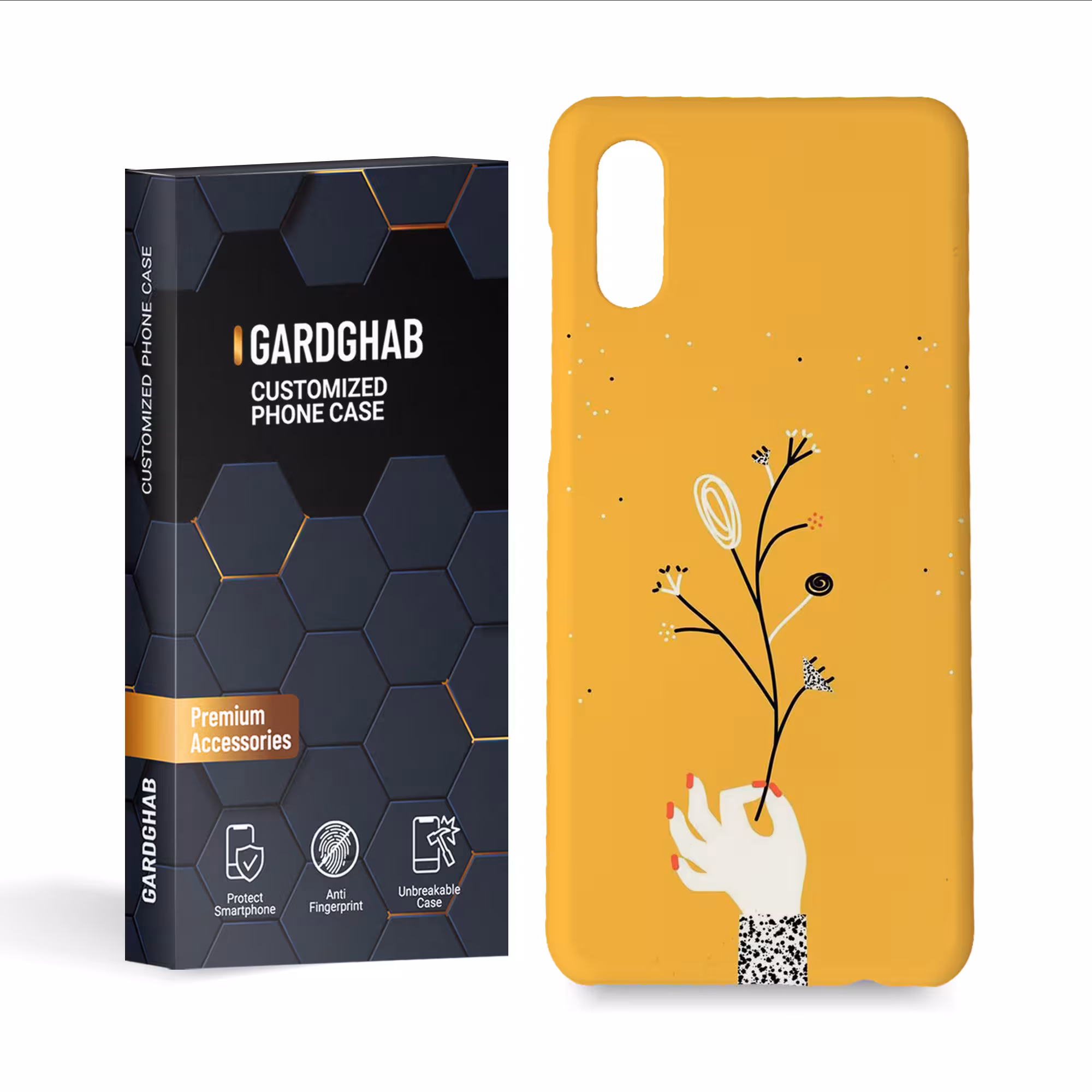 کاور گارد قاب مدل دخترانه مناسب برای گوشی موبایل سامسونگ galaxy a02 