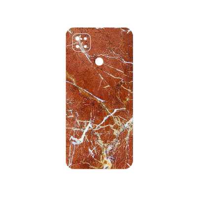 برچسب پوششی ماهوت مدل Red Marble مناسب برای گوشی موبایل شیائومی Redmi 9 Activ