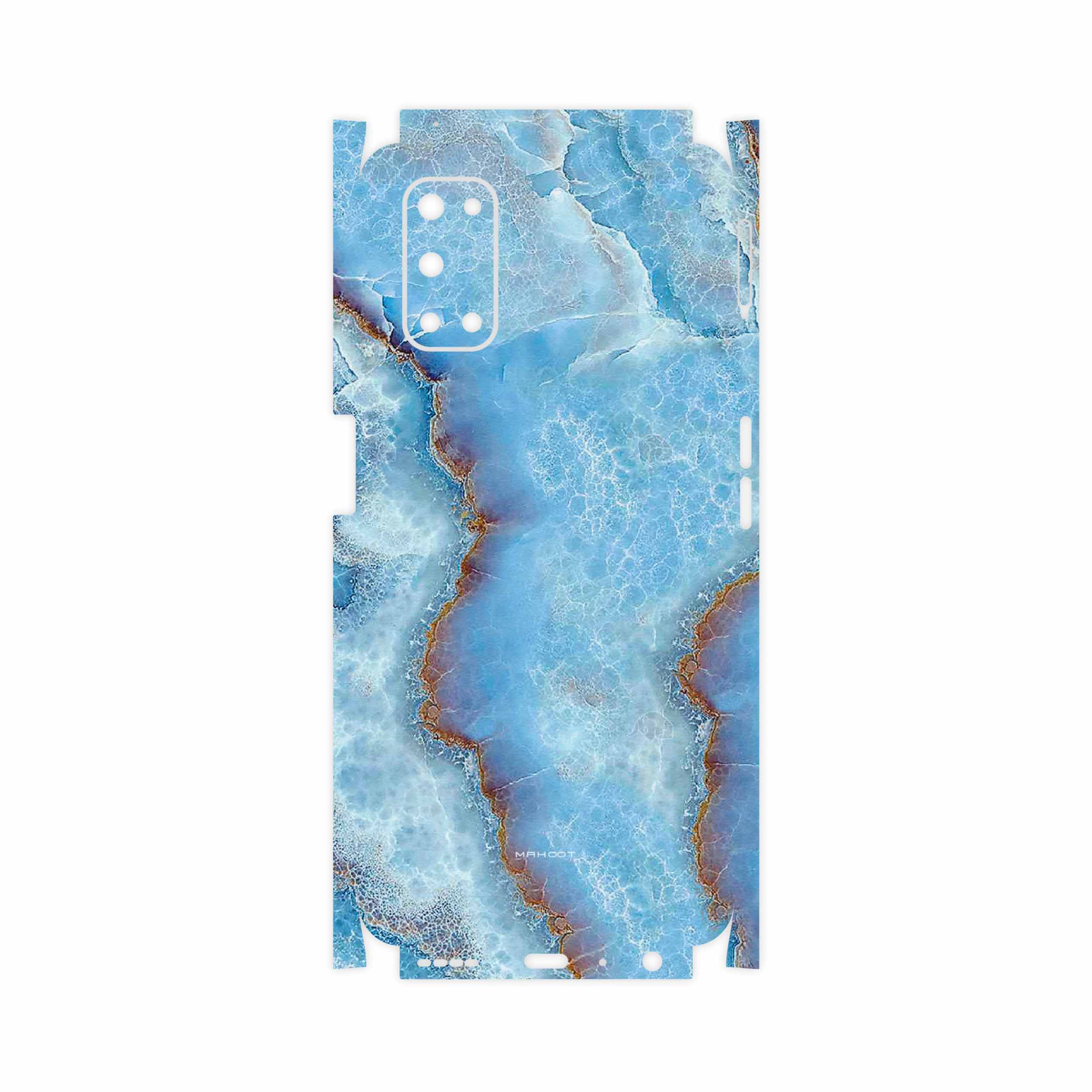 برچسب پوششی ماهوت مدل Blue-Ocean-Marble-FullSkin مناسب برای گوشی موبایل ریلمی 7 5G