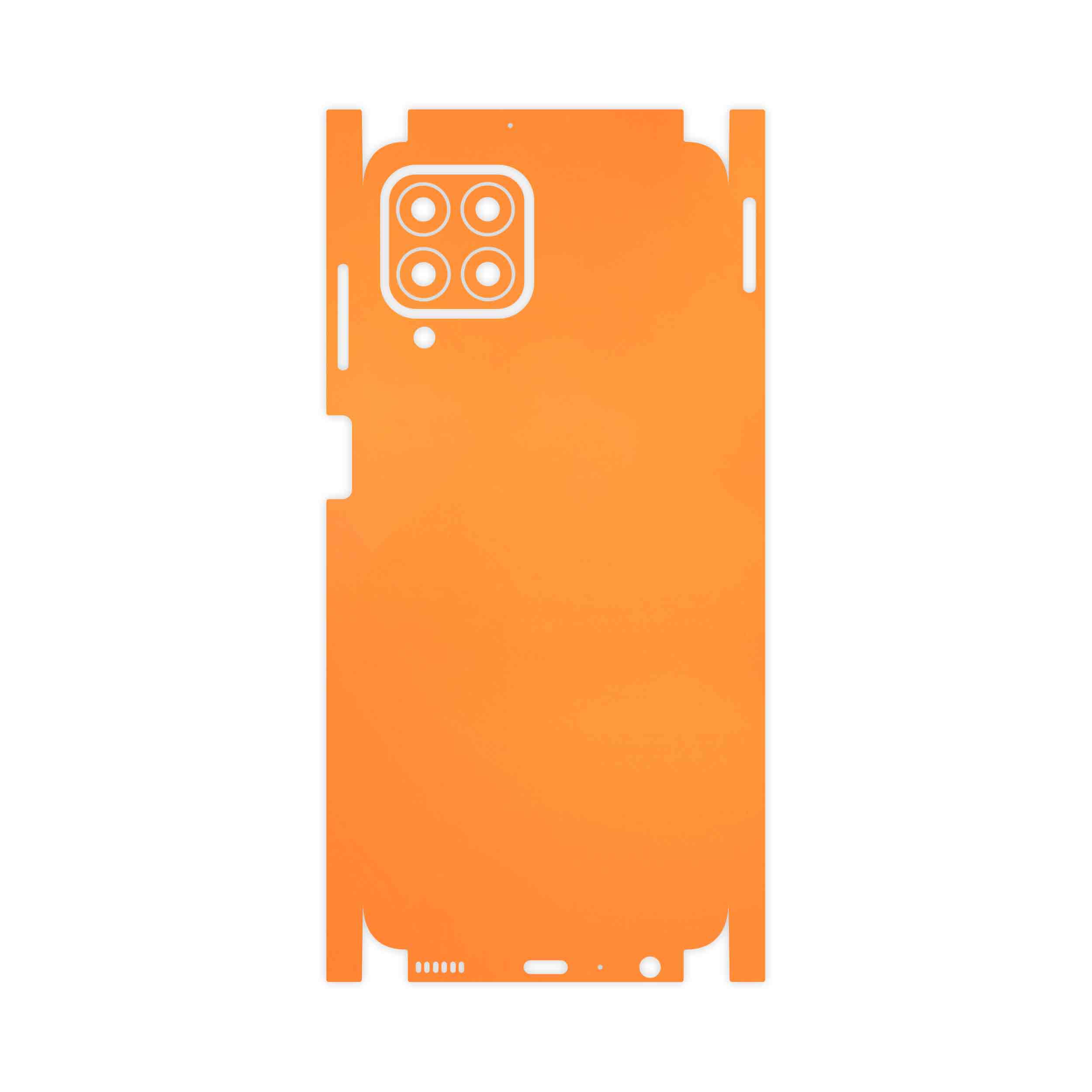 برچسب پوششی ماهوت مدل Matte-Orange-FullSkin مناسب برای گوشی موبایل سامسونگ Galaxy M33