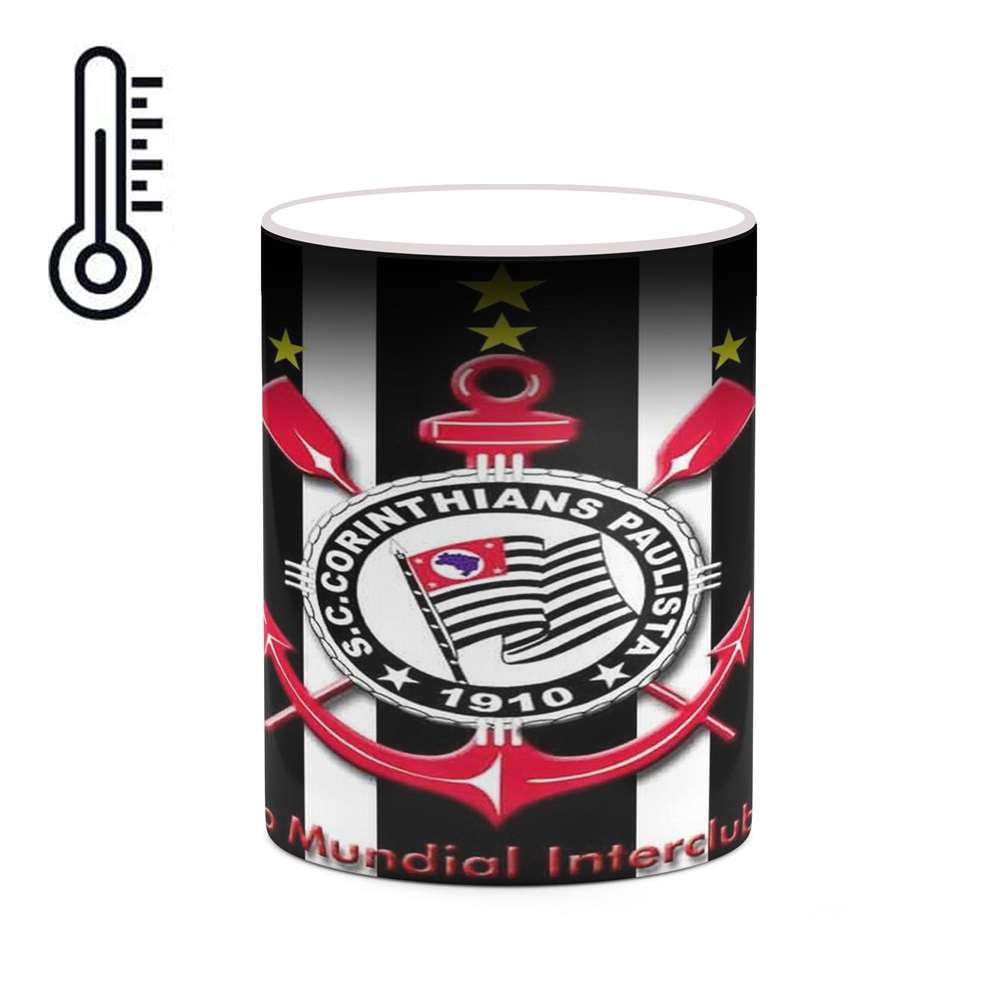 ماگ حرارتی کاکتی طرح تیم Corinthians مدل mgh19644