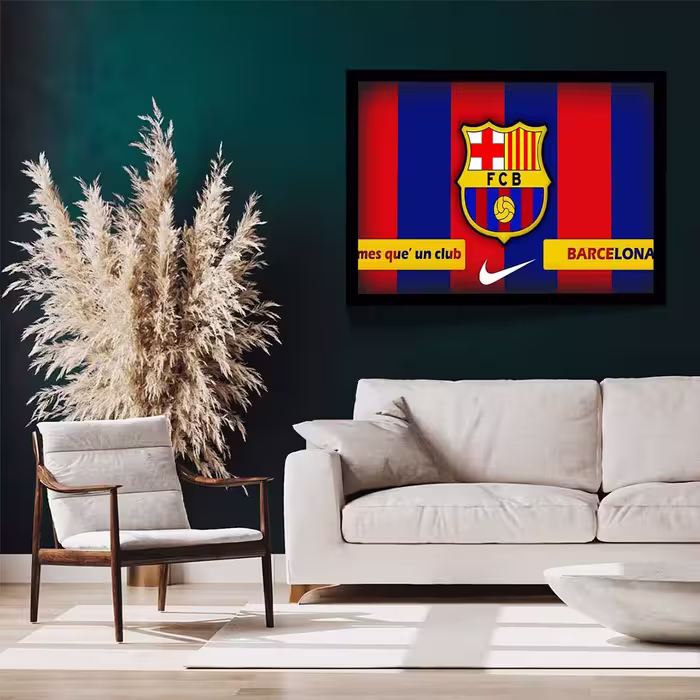 تابلو مدل FCB Logo کد F-12010