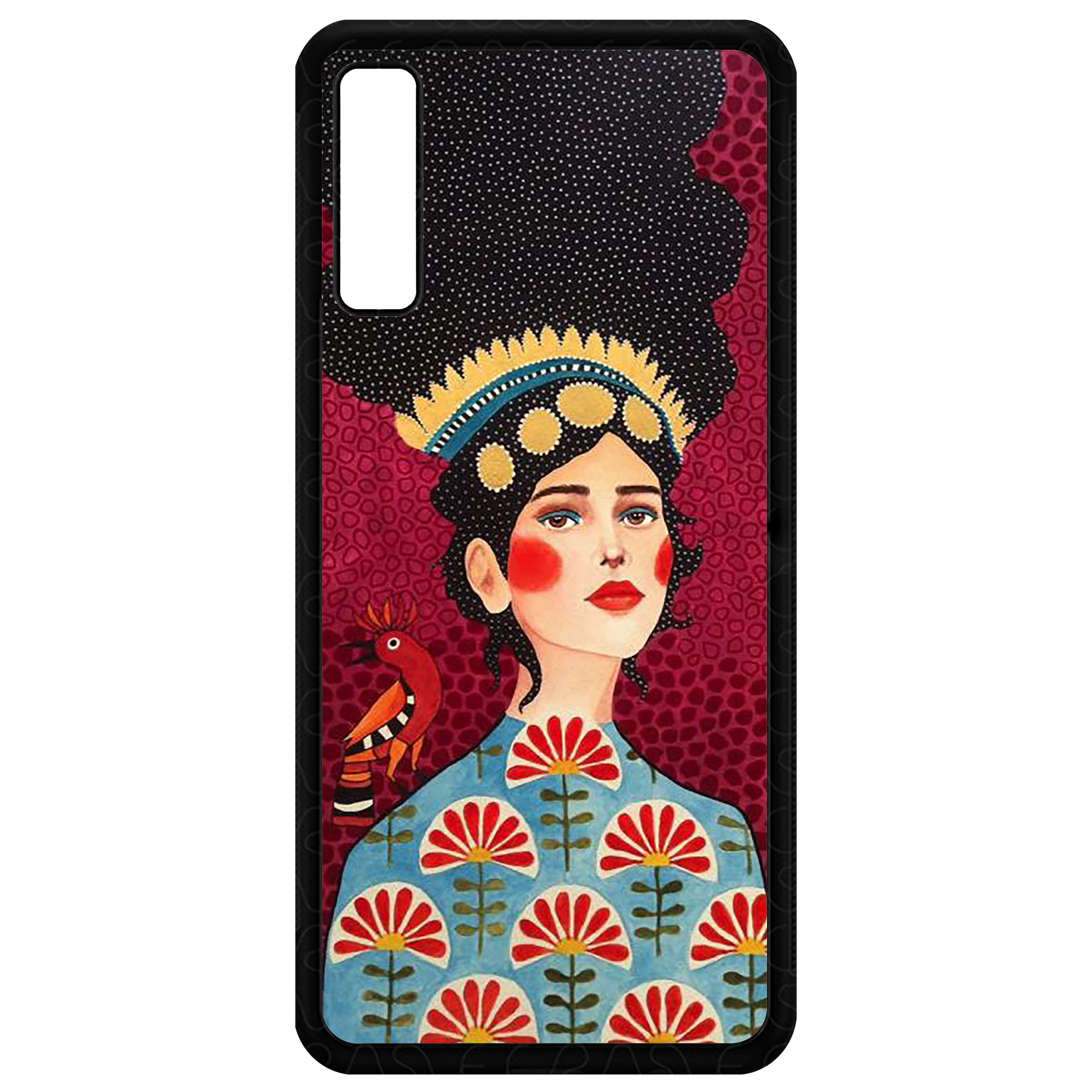 کاور طرح Girl مدل CHL50179 مناسب برای گوشی موبایل سامسونگ Galaxy A30s