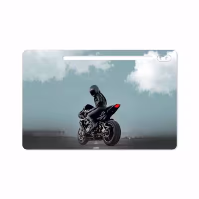 برچسب پوششی ماهوت مدل Motorcycling مناسب برای تبلت سامسونگ Galaxy Tab S6 2019 SM-T860