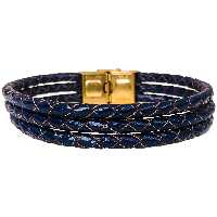 دستبند چرم وارک مدل دایان کد rb327