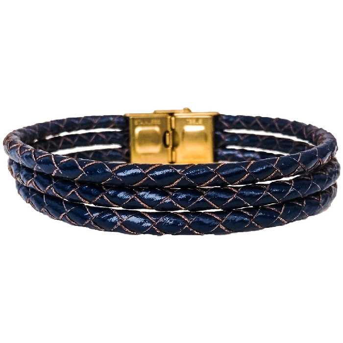 دستبند چرم وارک مدل دایان کد rb327