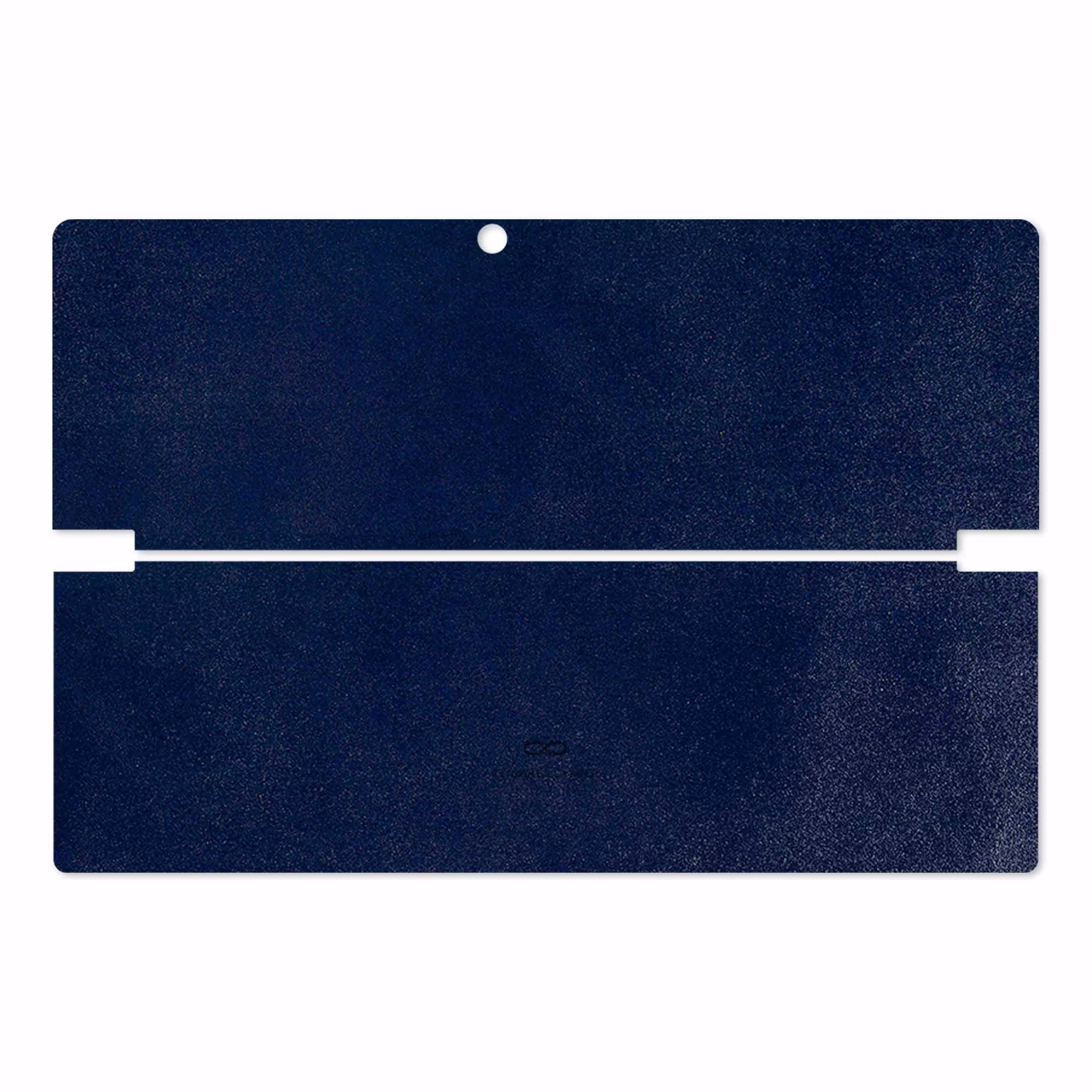 برچسب پوششی ماهوت مدل Deep-Blue-Leather مناسب برای تبلت لنوو Miix 510 2016