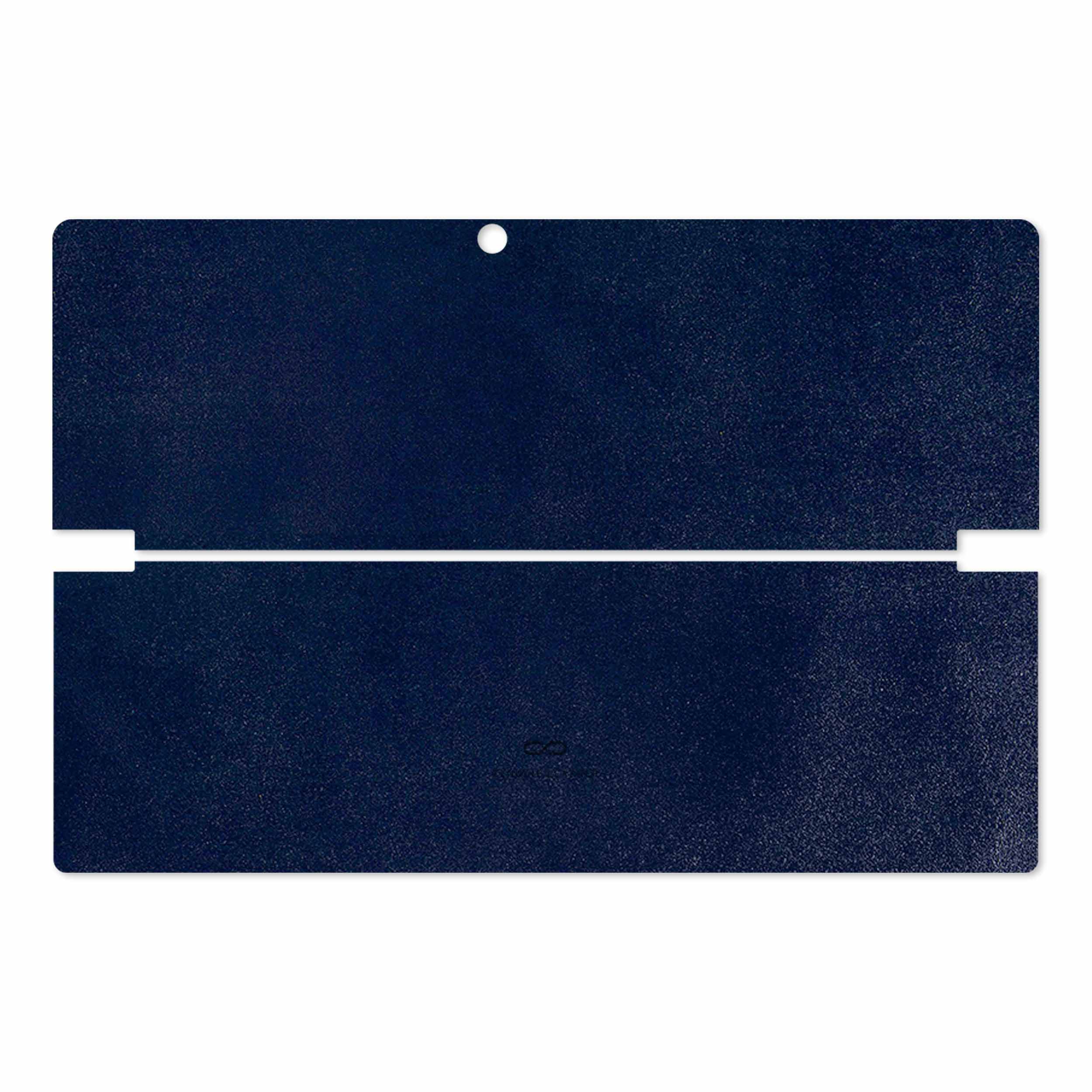 برچسب پوششی ماهوت مدل Deep-Blue-Leather مناسب برای تبلت لنوو Miix 510 2016