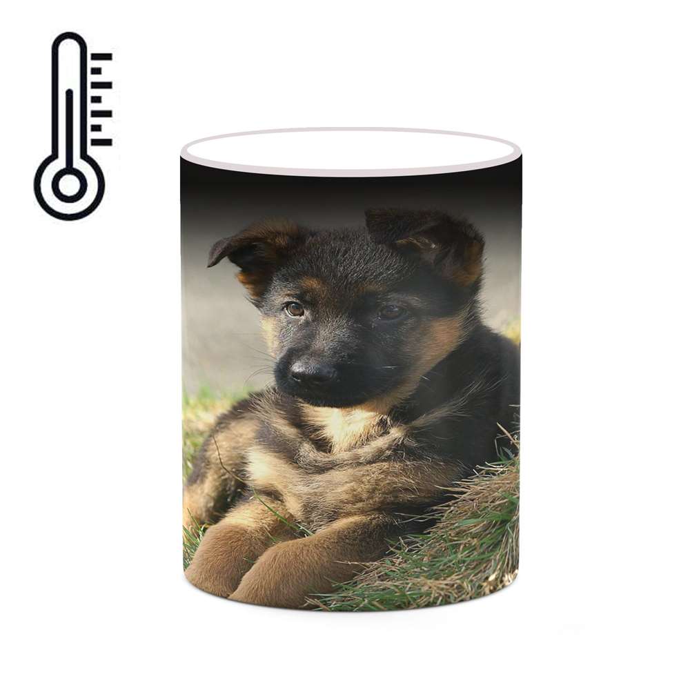 ماگ حرارتی کاکتی طرح سگ مدل mgh19239