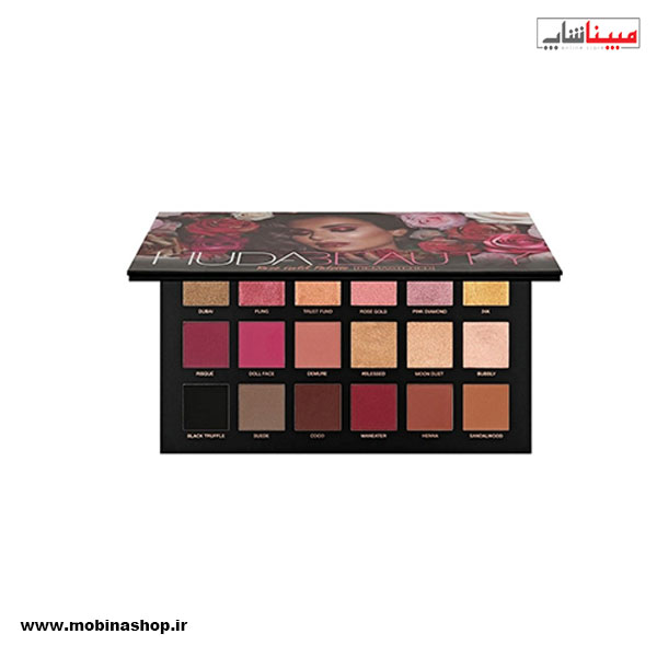 پالت سایه هدی بیوتی مدل Rose Gold Remastered